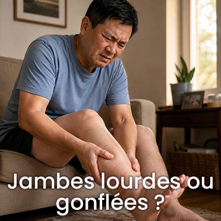 Jambes lourdes ou gonflées ?